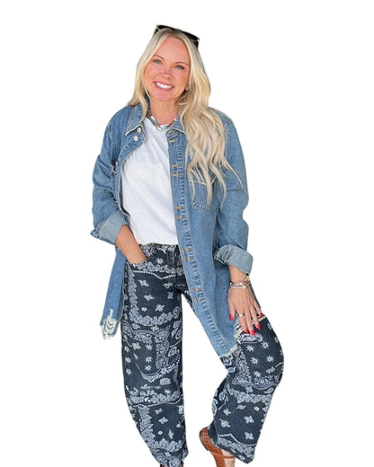 Outlaw Denim Shacket