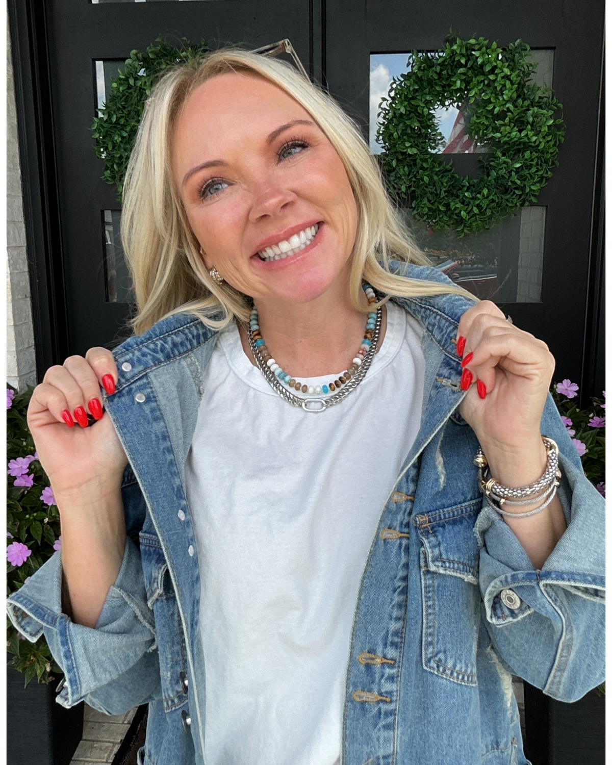 Calla Beaded Necklace