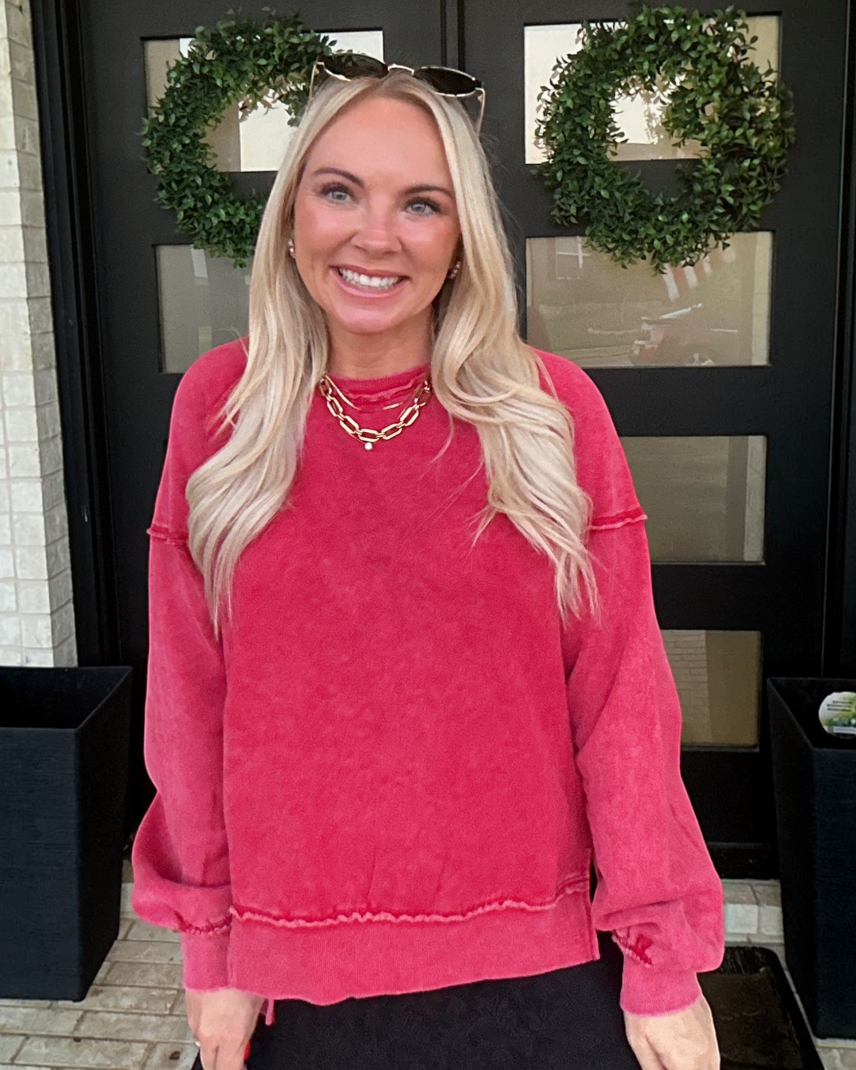 Fade to Red Sweatshirt
