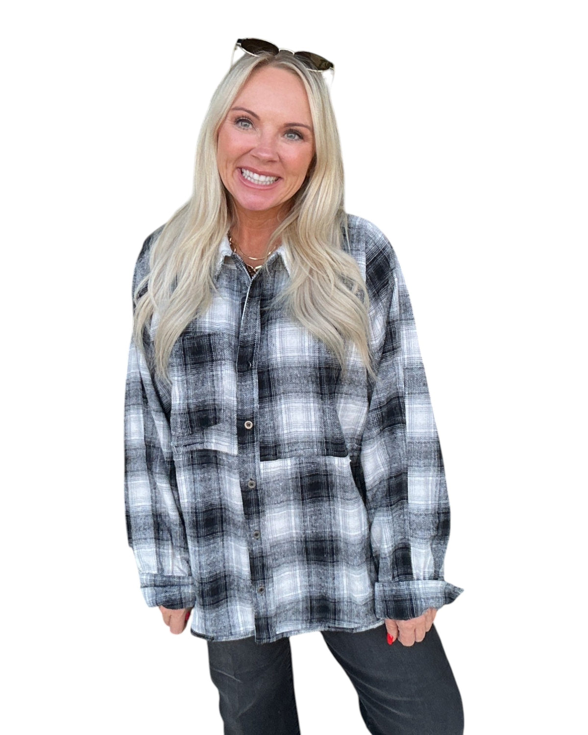 Checked Out Plaid Shirt