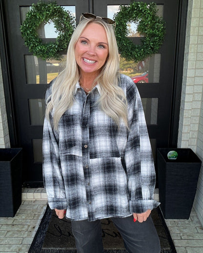 Checked Out Plaid Shirt