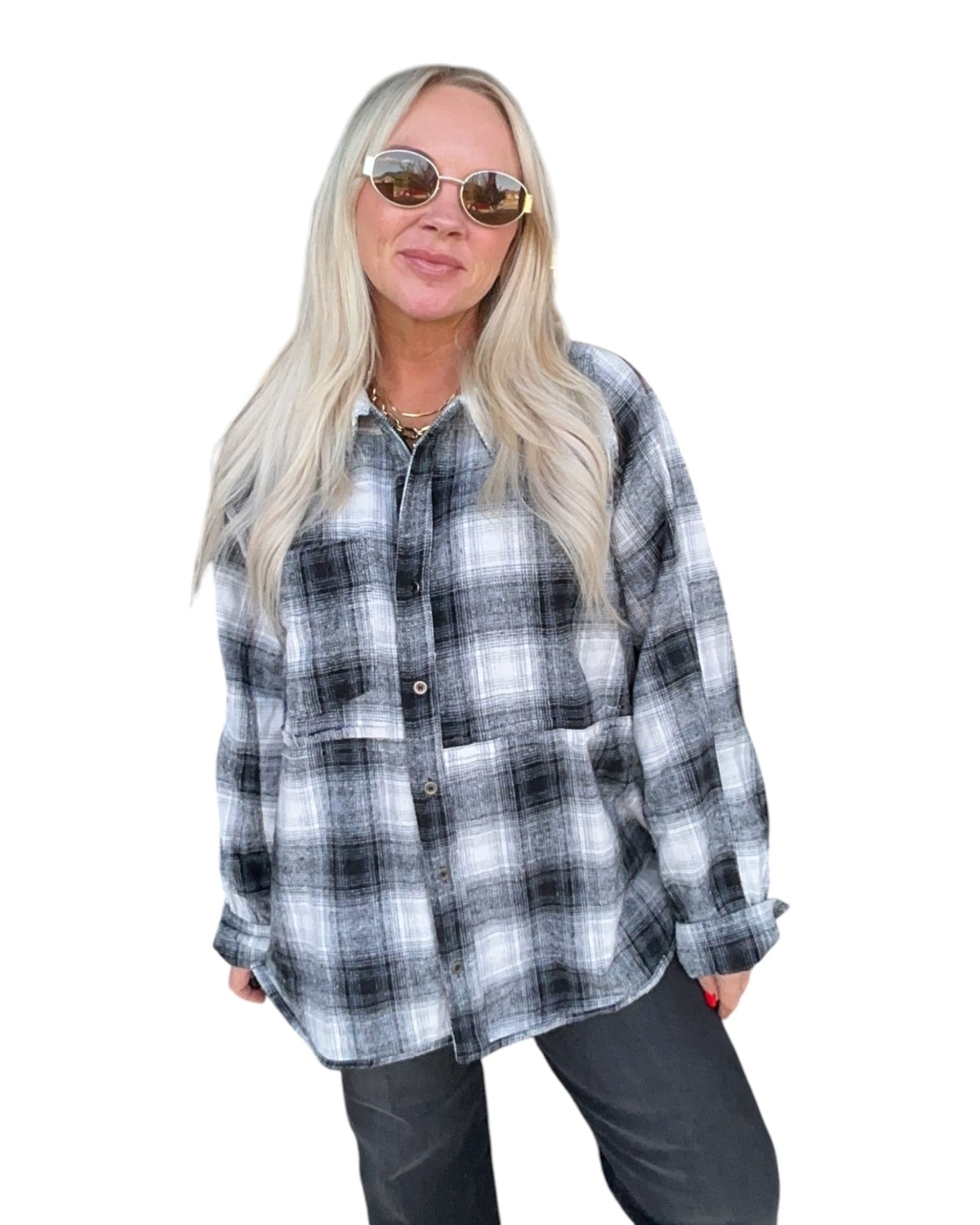 Checked Out Plaid Shirt