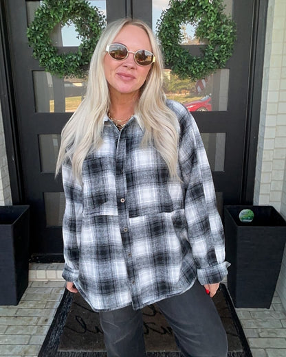 Checked Out Plaid Shirt