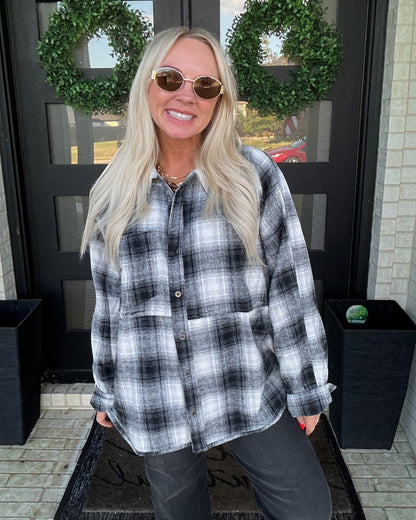 Checked Out Plaid Shirt