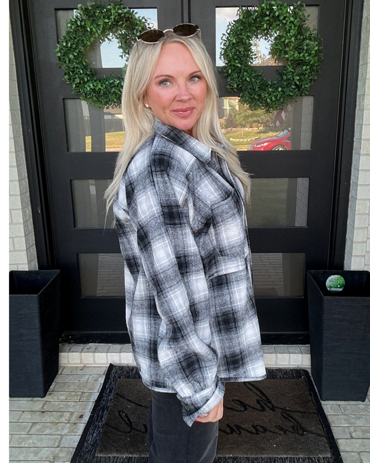 Checked Out Plaid Shirt