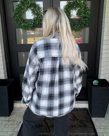Checked Out Plaid Shirt