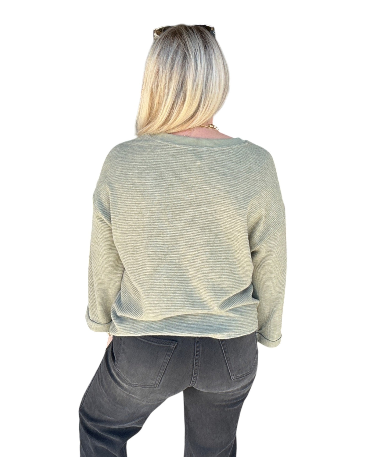 Morgan Lightweight Sweater - Olive