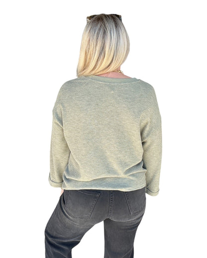 Morgan Lightweight Sweater - Olive