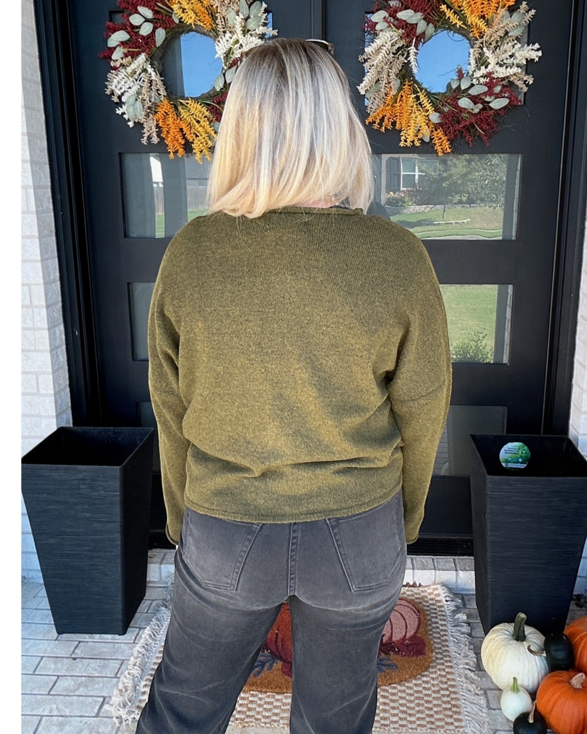 Ellison Cardigan - Olive
