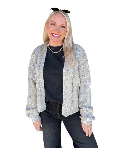 Bennett Cable Knit Cardigan