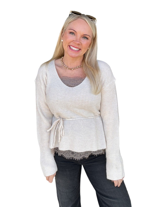 Pull It Together Knit Sweater