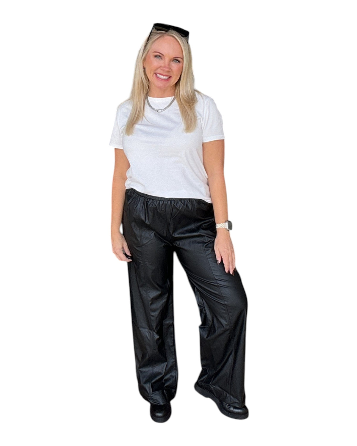 No Apologies Leather Pants