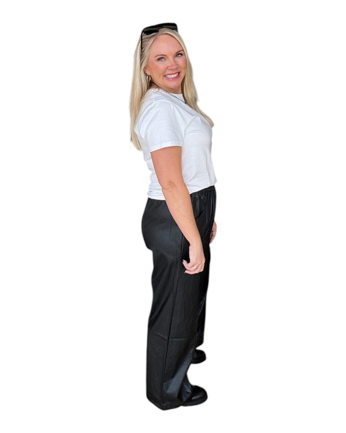 No Apologies Leather Pants