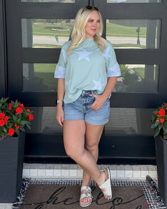 Starlight Chill Oversized Tee