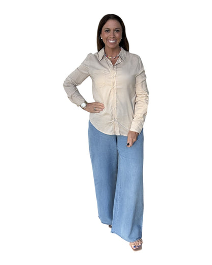 The Everyday Button Down - Khaki