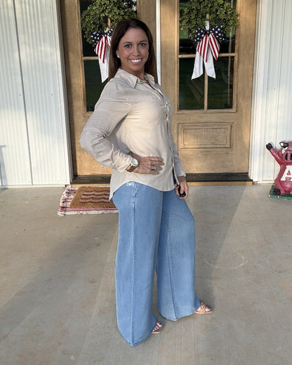 The Everyday Button Down - Khaki