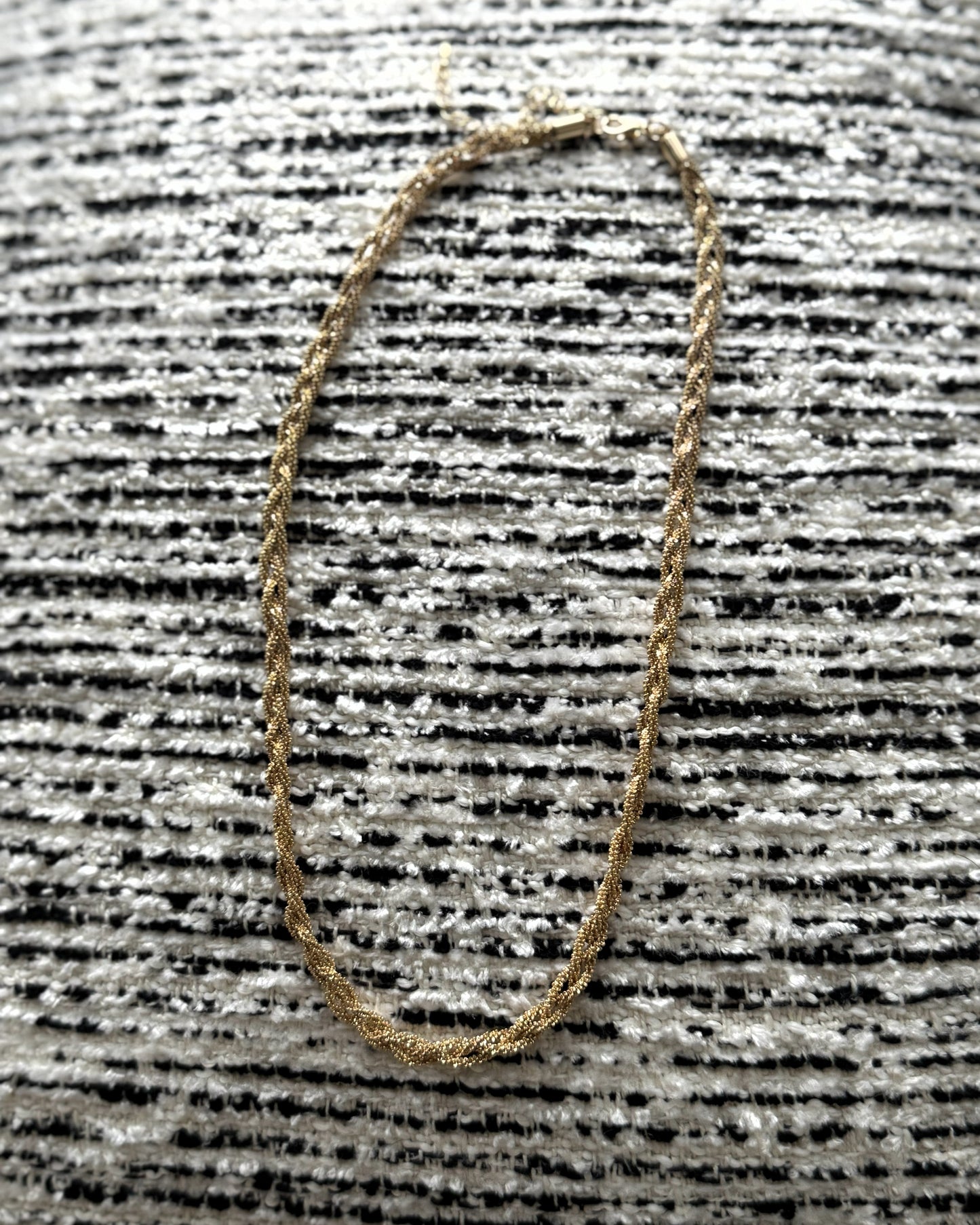 Golden Twist Necklace