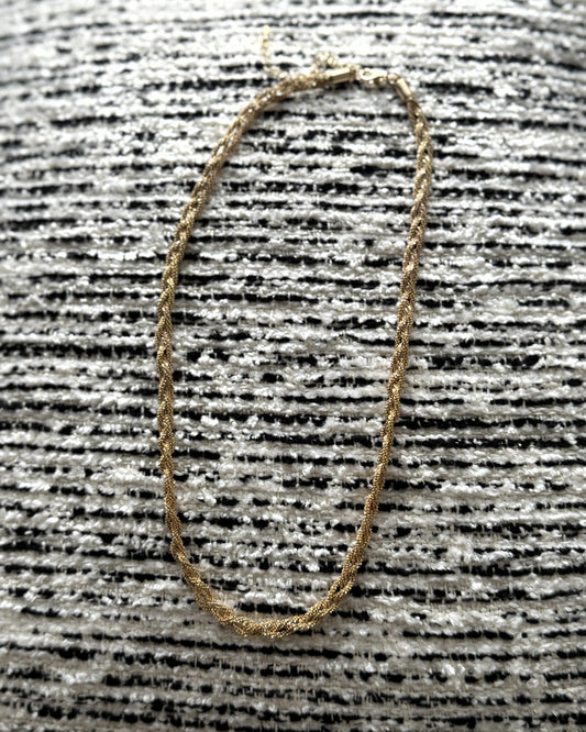 Golden Twist Necklace