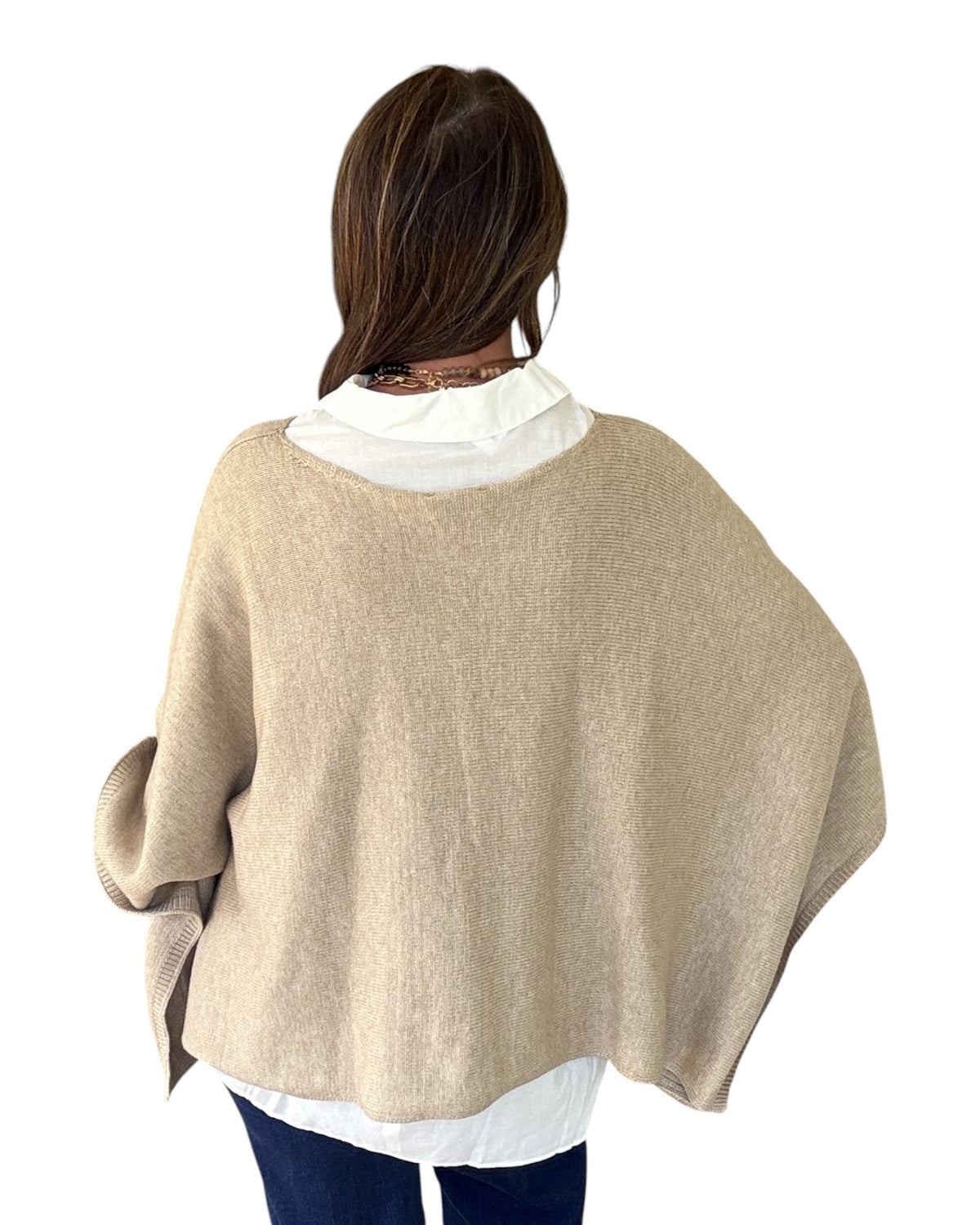 Free & Easy Knit Top - Taupe