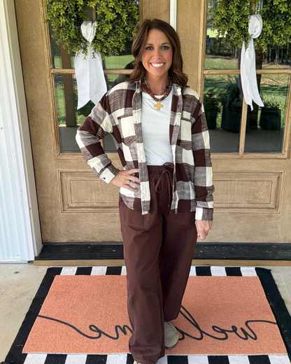 Checkered Past Button Down