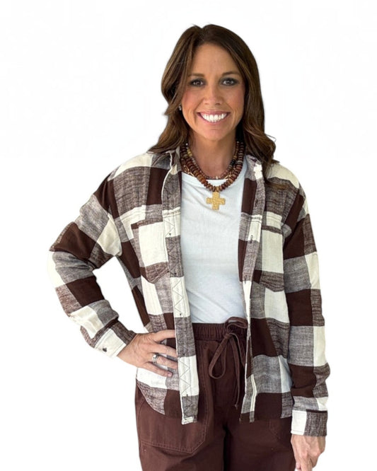 Checkered Past Button Down