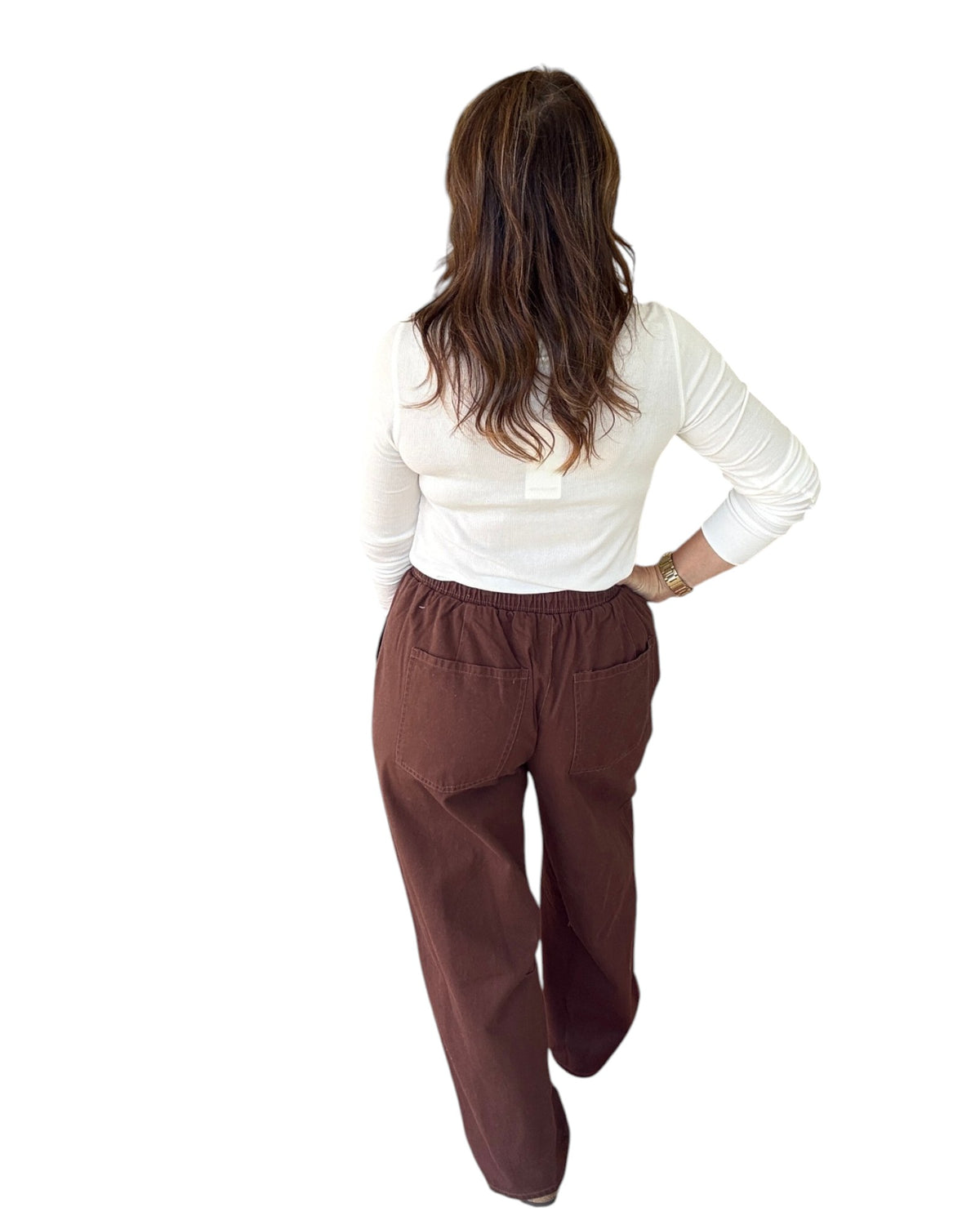 Chocolate Theory Barrel Pants