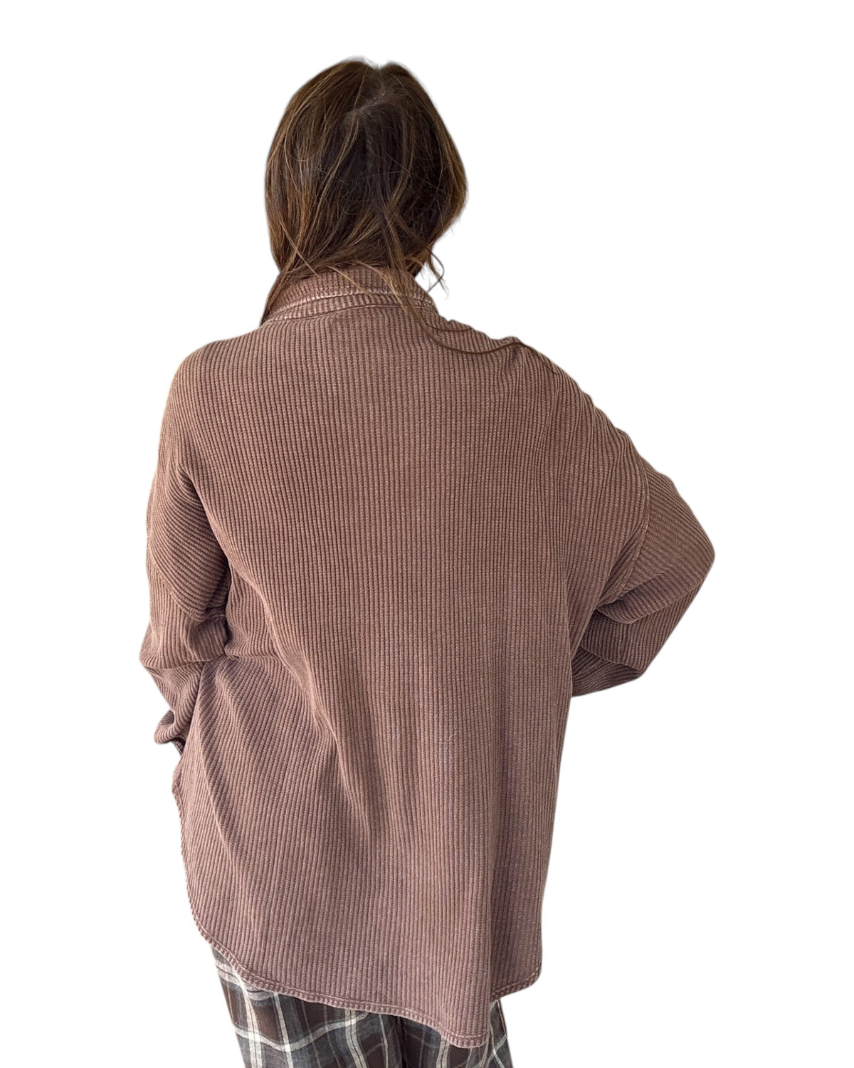 Hailey Waffle Knit Shacket