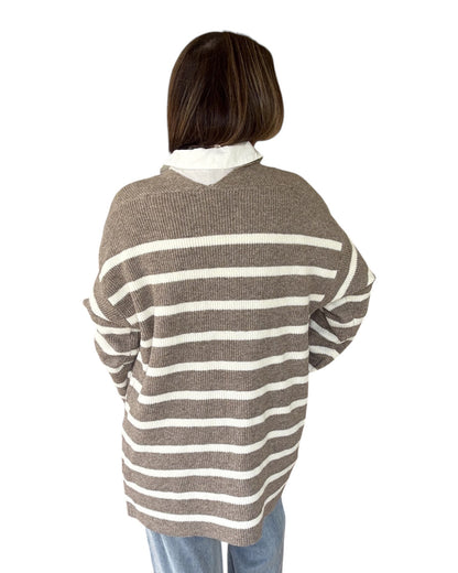 Eloise Stripe Cardigan