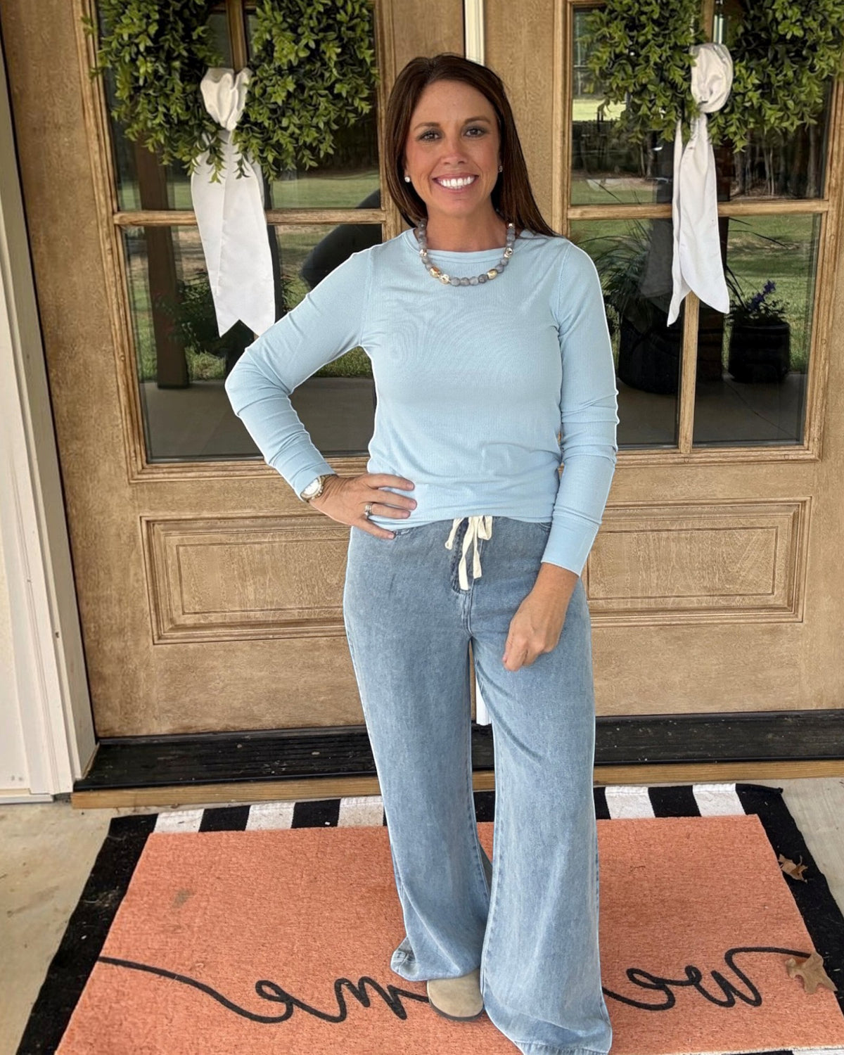 Pull It Together Denim Pants