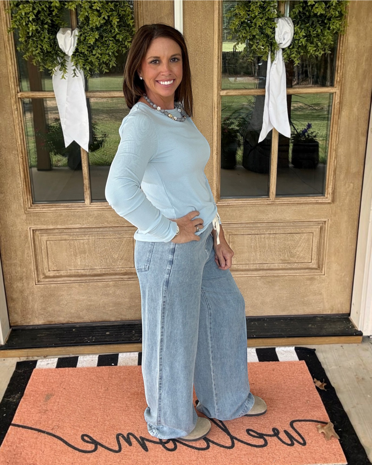 Pull It Together Denim Pants
