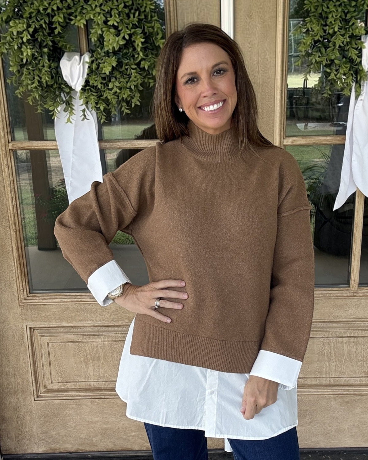 Consider It Done Sweater - Camel