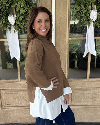 Consider It Done Sweater - Camel