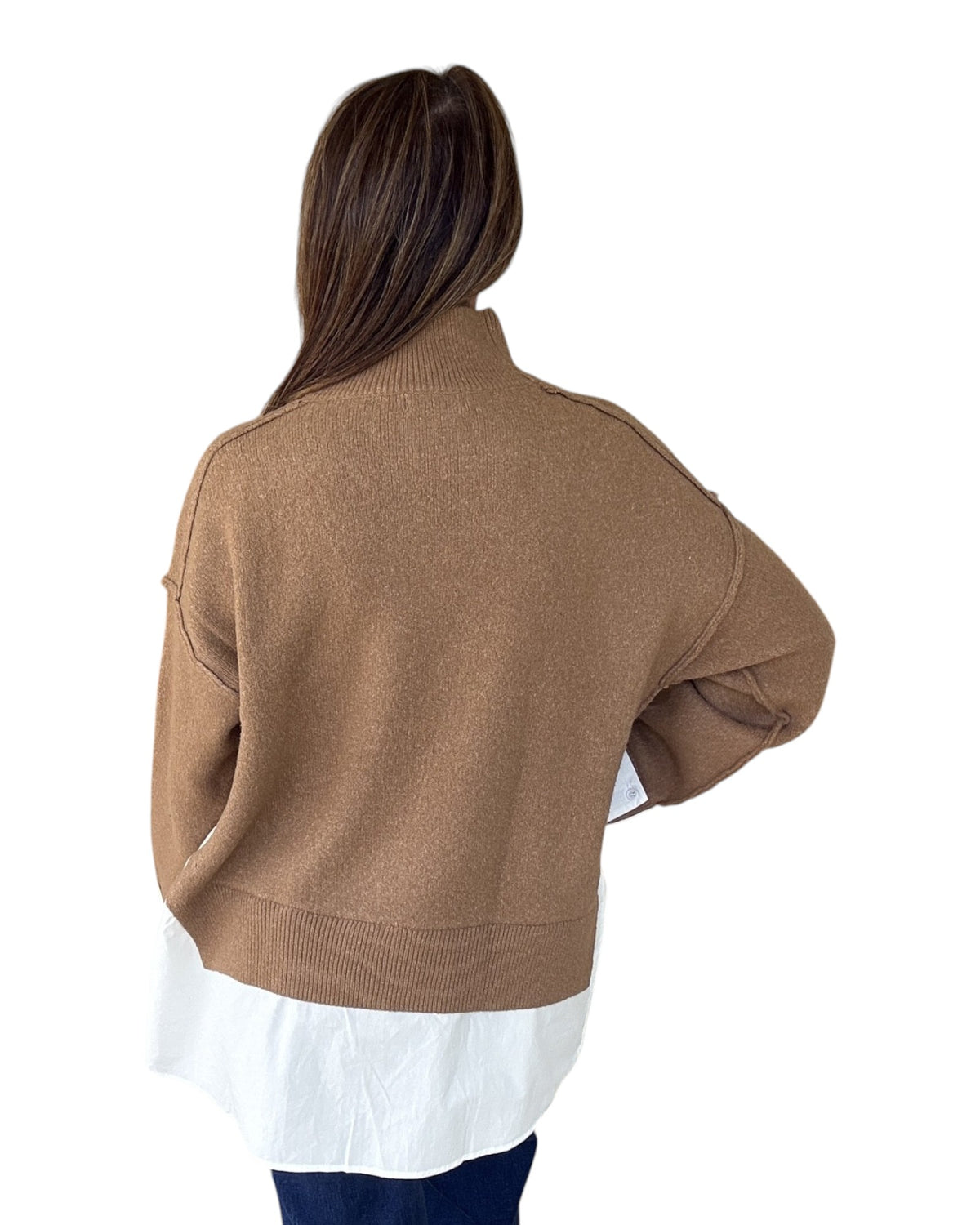 Consider It Done Sweater - Camel