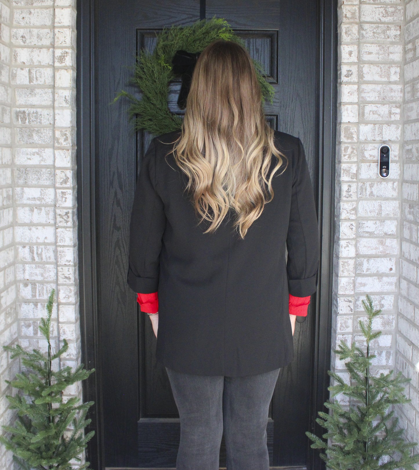 Sleigh the Day Blazer - Black