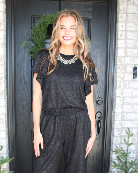 The Sparkle & Flutter Top