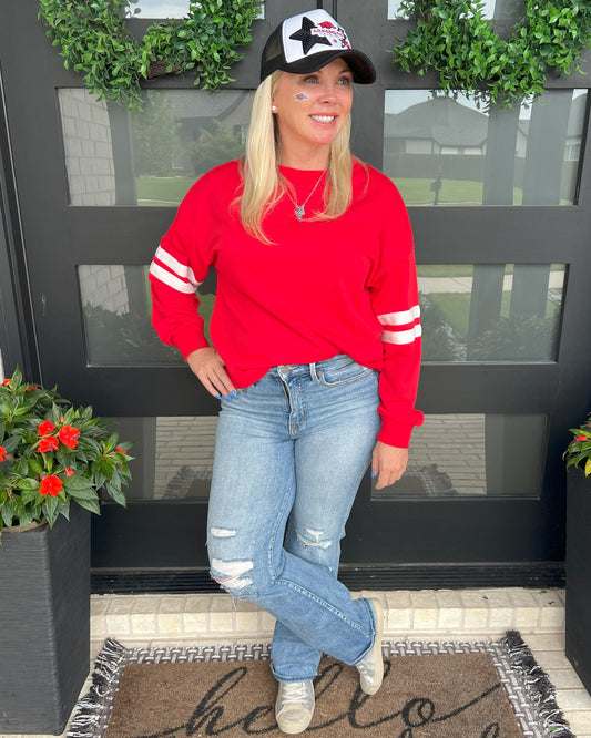 The Varsity Vibe Pullover