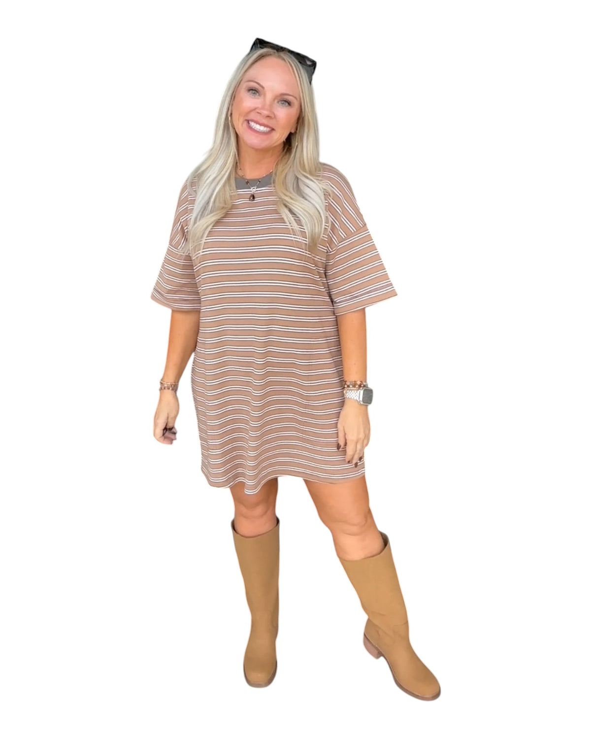 All That Stripe Dress