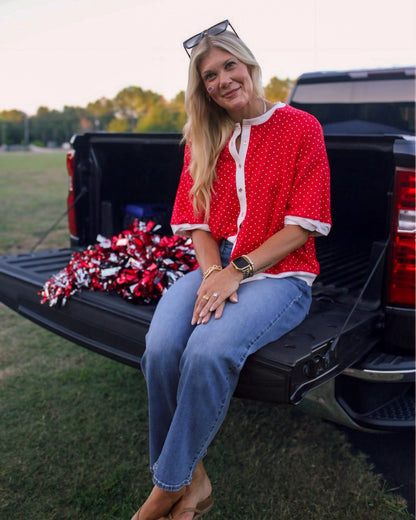 Red Zone Cardigan