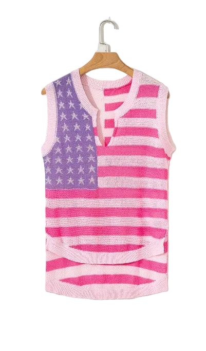 Americana Knit Top