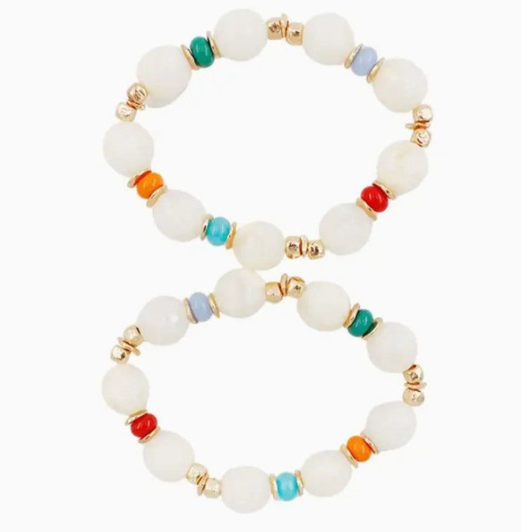 Playful Pearl Bracelet Set