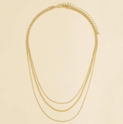 Layered Lines Necklace