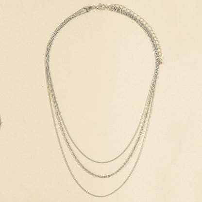 Layered Lines Necklace