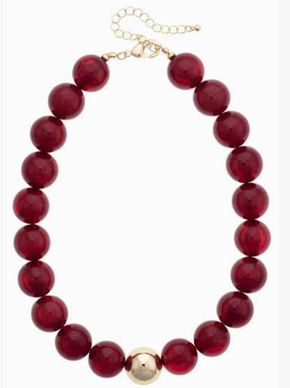 Marjorie Beaded Necklace
