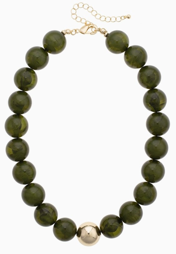 Marjorie Beaded Necklace
