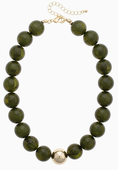 Marjorie Beaded Necklace