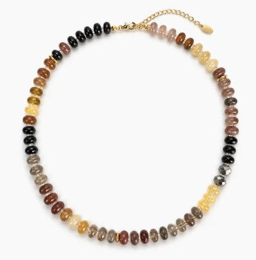 Autumn Ember Beaded Necklace