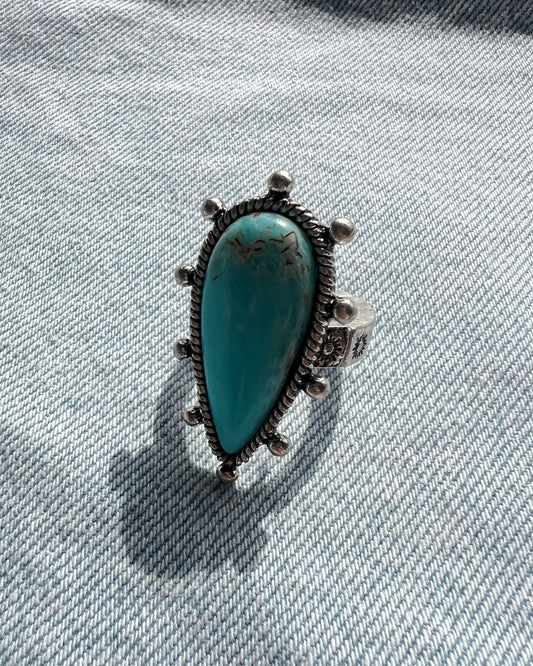 Spirit of the West Turquoise Ring