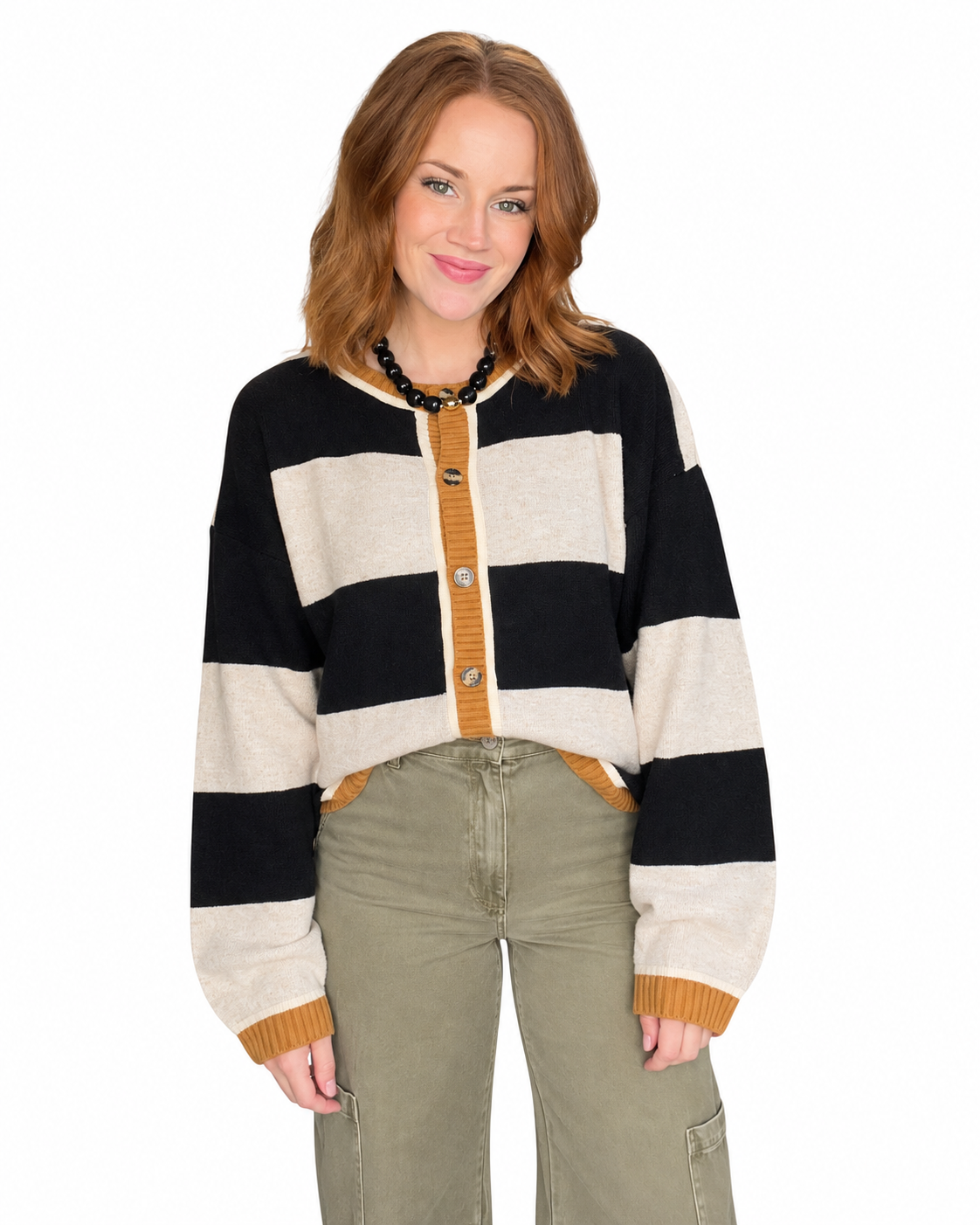 Campbell Stripe Cardigan