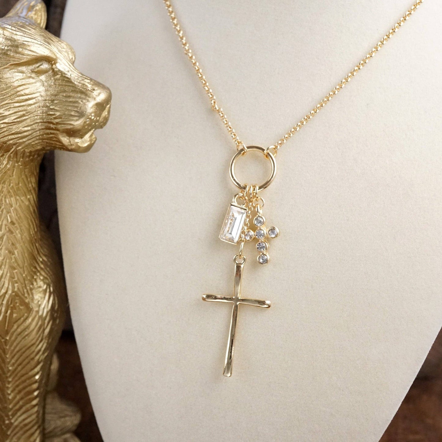 Faithful Glow Charm Necklace