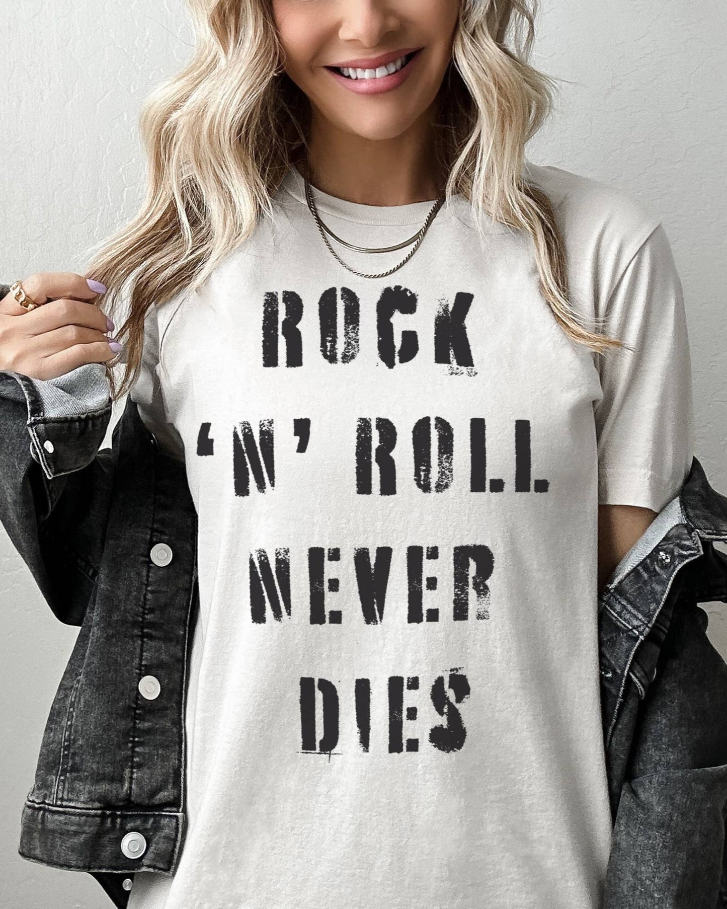 Live Loud Graphic Tee Shirt
